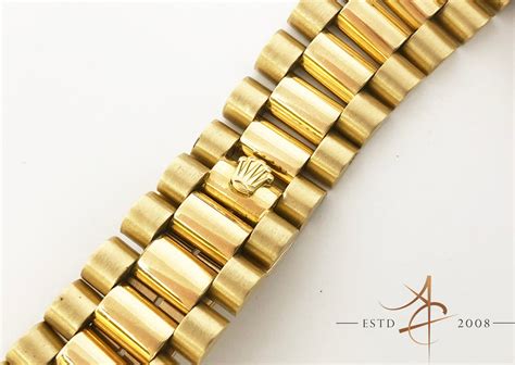 solid gold rolex bracelet|genuine rolex bracelet.